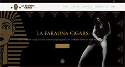 Desktop Screenshot of lafaraonacigars.com